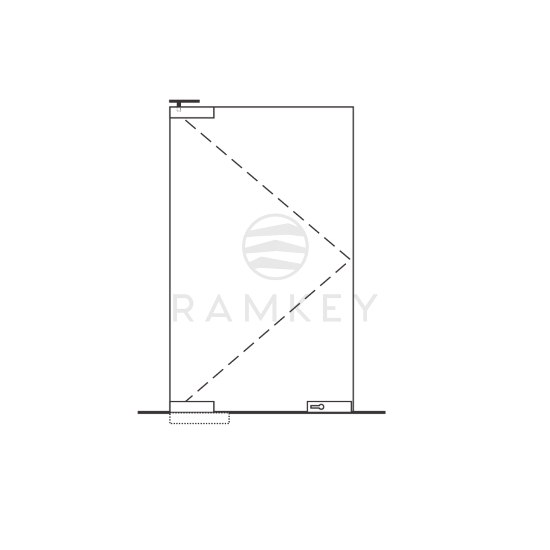 Aido Glass Door Package XL-C 4001 Dormakaba - Ramkey